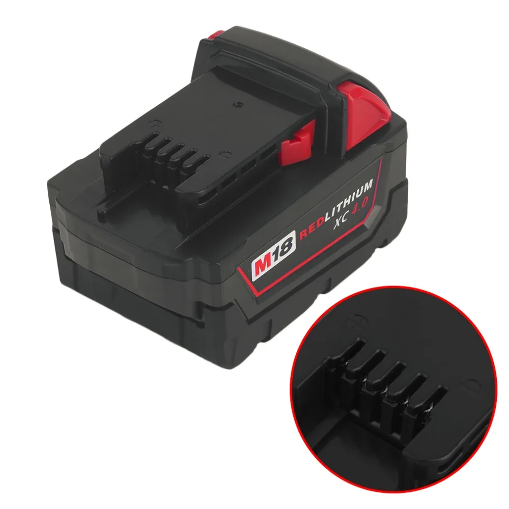 Перезаряжаемый литий ионный аккумулятор M18 18 в 4000 мАч для Milwaukee 48 11 1815 1850 2646 20