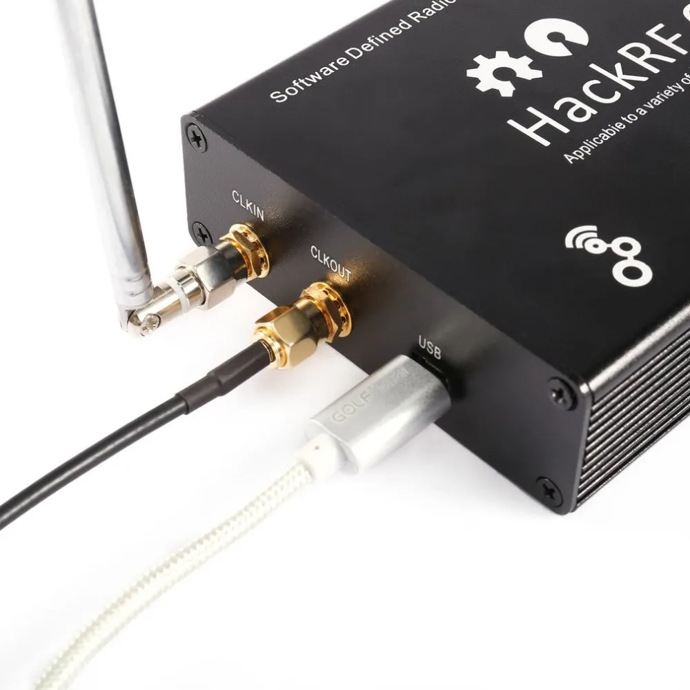 HackRF один 1 мГц 6 ГГц SDR Platform Software Defined Radio развитию сигнал трансивера с оболочкой