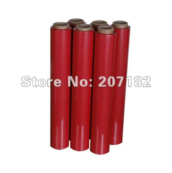 Бесплатная доставка 0 5*10 м красная искусственная кожа режущая Плоттерная пленка