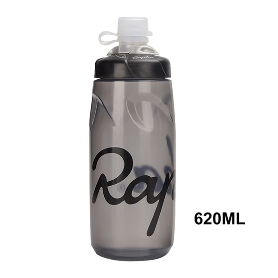 620ml Rapha, Спортивная бутылка для воды, 620 мл, 750 мл, герметичная, для велоспорта, Ультралегкая, PP, бутылка для воды, для велосипеда, Запираемая, для рта, бутылка для воды, серая - Цвет: 620ml