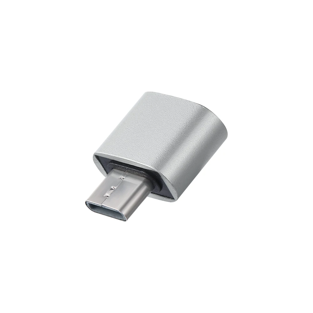 2 шт. мини металлический штекер для женщин USB-C 3,1 type C для USB 3,0 адаптер конвертера OTG для Android type C OTG адаптер домашние адаптеры
