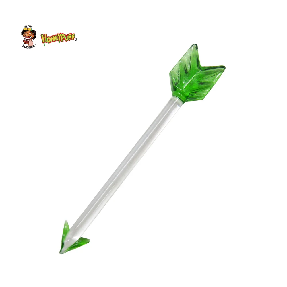 HONEYPUFF 5 12 дюймов воск Dab инструмент премиум стекло Dabbler красочные толстые Pyrex Dabber
