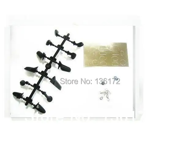 Ewellselling 1/10 R/C корпус автомобиля зеркальная лампа/зеркальный светильник/серия