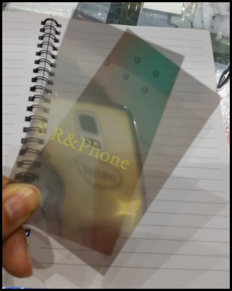 100 Шт./лот Оригинальный На Спине Поляризованный Пленка Для iPhone 5 5C 5S ЖК Нижняя