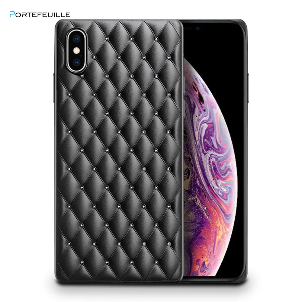 Classic Luxury Shockproof Phone Case For Iphone 7 8 Plus XS Heat Dissipation Best X XR MAX Silicone Tpu Cover |