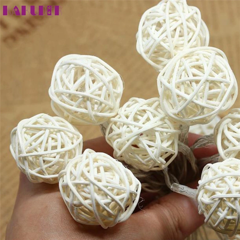 Высокое качество автомобильный стиль guirlande lumineuse boule 10 светодиодных цветов
