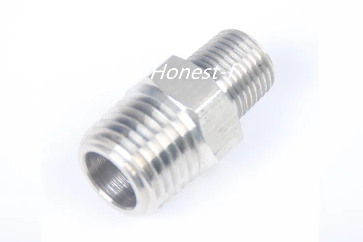 

LTWFITTING Bar Production Stainless Steel 316 Pipe Hex Reducing Nipple Fitting 1/4" x 1/8" Male NPT Water Boat