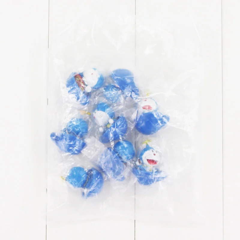 8 шт./компл. кавайная Дораэмон в Кубке мини игрушки экшн фигурка игрушка Детская