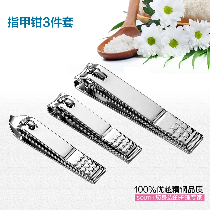 

3Pcs/Set Large Stainless Steel Nail Clippers Nail Clipper Nails Manicure Nail scissors NT28