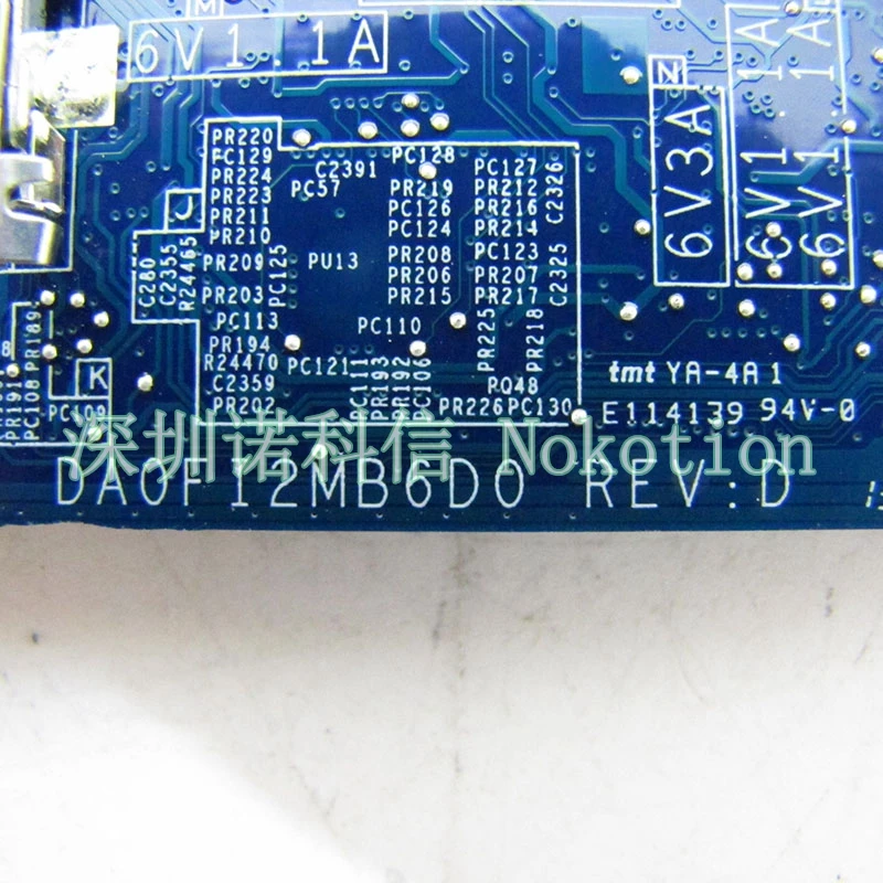 NOKOTION DA0FI2MB6D0 A1973171A материнская плата для ноутбука для VAIO SVF14N материнская плата для ноутбука HD4400 SR170 I5-4200u Главный совет работает