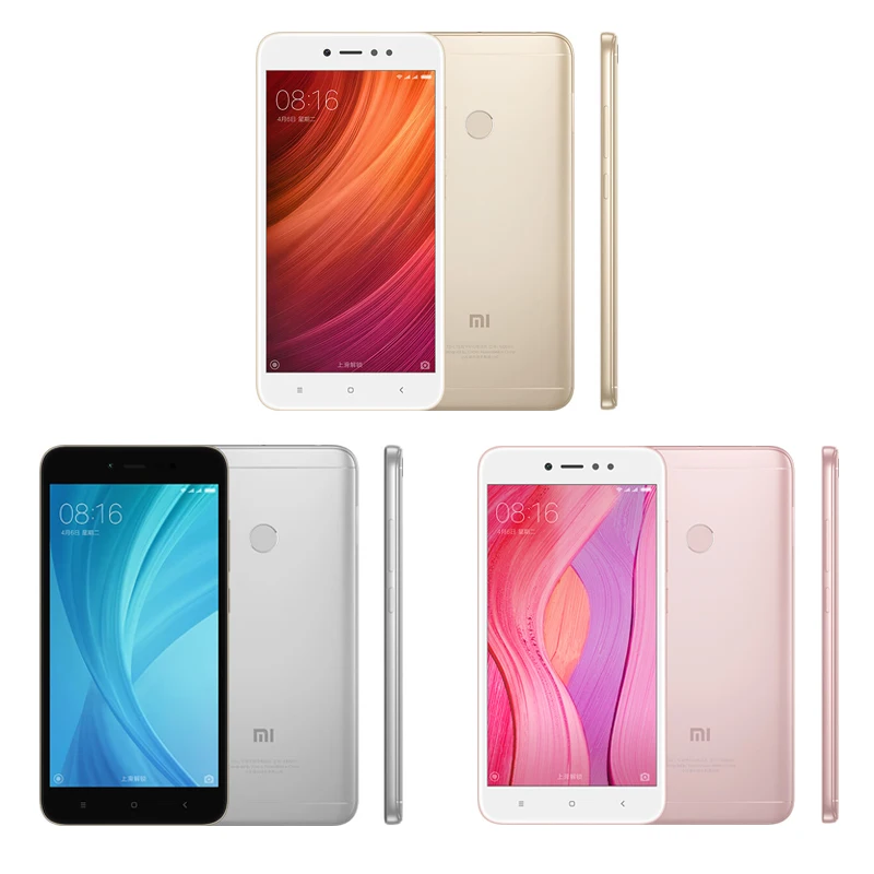 Оригинальный Xiaomi Redmi Note 5A 5 64 ГБ 4 оперативной памяти мобильный телефон Snapdragon 435 Octa