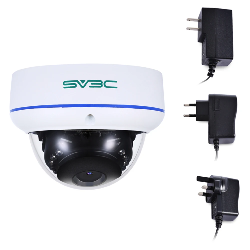 Sv3c sv-d02poe 1080 P FHD купольная POE IP Security Камера Indoor Открытый антивандальные IP66