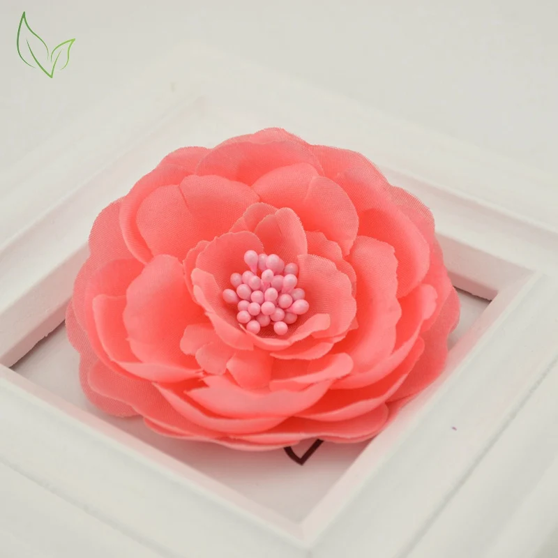 Шелковый искусственный цветок 7 см сушеные Искусственные цветы камелии