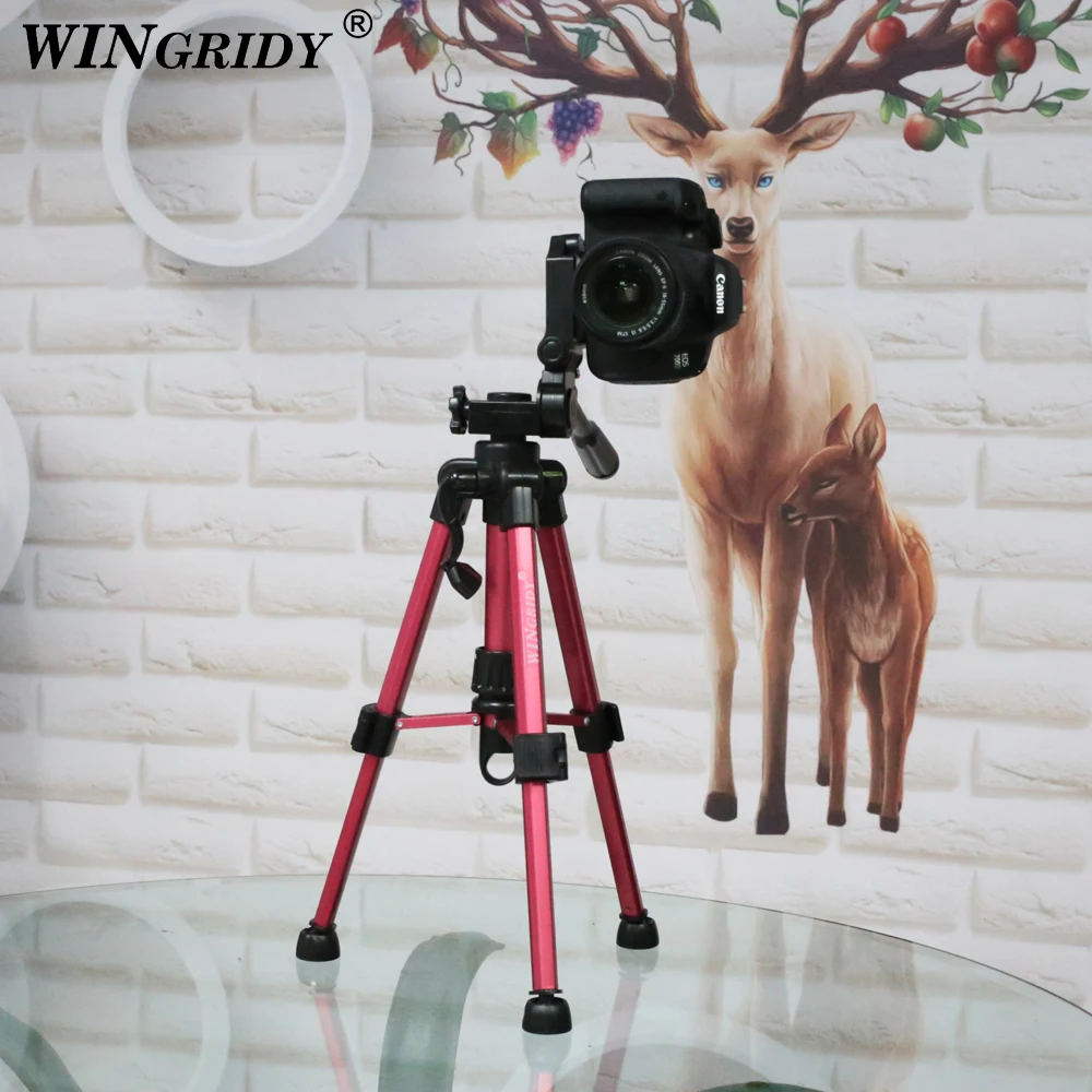 WINGRIDY Профессиональный штатив Трипод для камеры Canon Nikon Sony DSLR Camera Camcorder мини