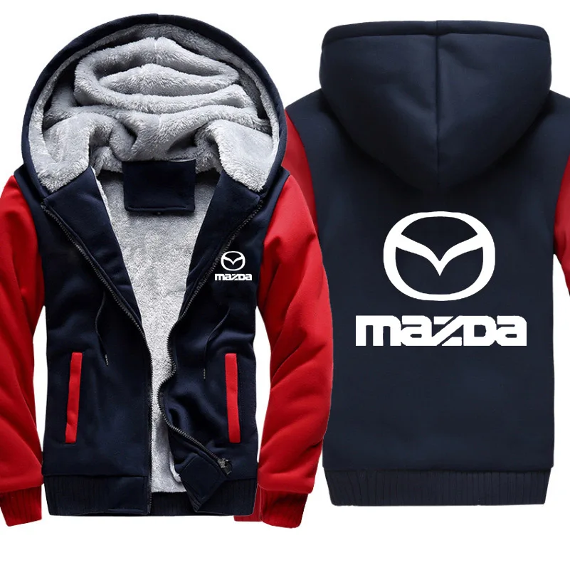 Толстовки для мужчин Mazda автомобильный брелок с логотипом куртка принтом Мужские