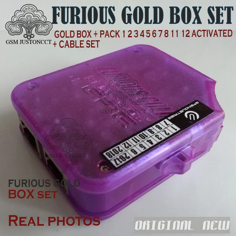 Новейшая оригинальная коробка Furious Gold полностью активирована с 1 12 упаковками (1 2 3