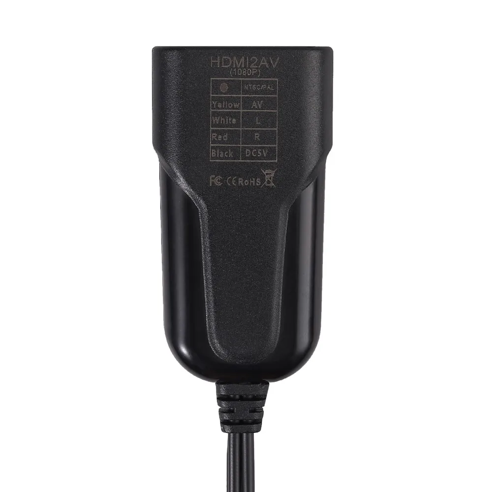 Proster 1080P HDMI аудио видео конвертер HDMI для адаптера RCA HDMI в AV CVBS видео аудио конвертер кабель для VHSVCR DVD Roku