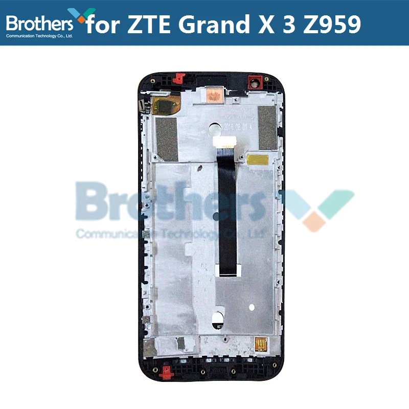 ЖК экран для ZTE Grand X 3 Z959 дисплей сборка экрана сенсорный дигитайзер замена