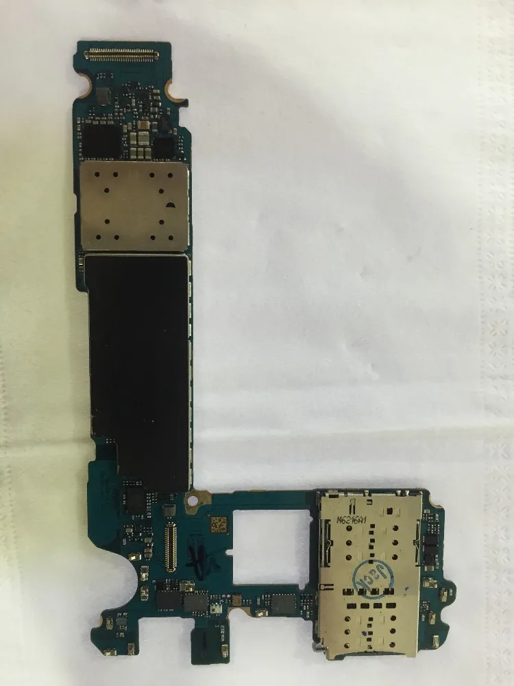 Разобранная разблокированная материнская плата для Samsung galaxy S7 edge g935p полностью