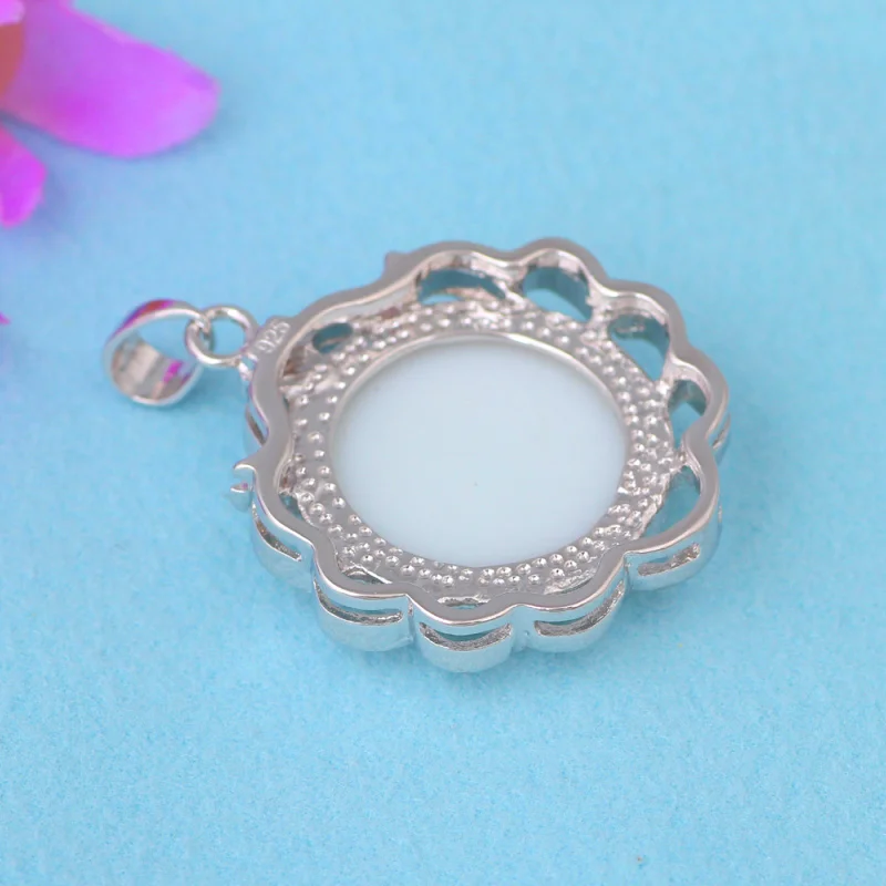 Продвижение Glam Luxe таинственный Ожерелья ювелирные изделия Круглый Белый