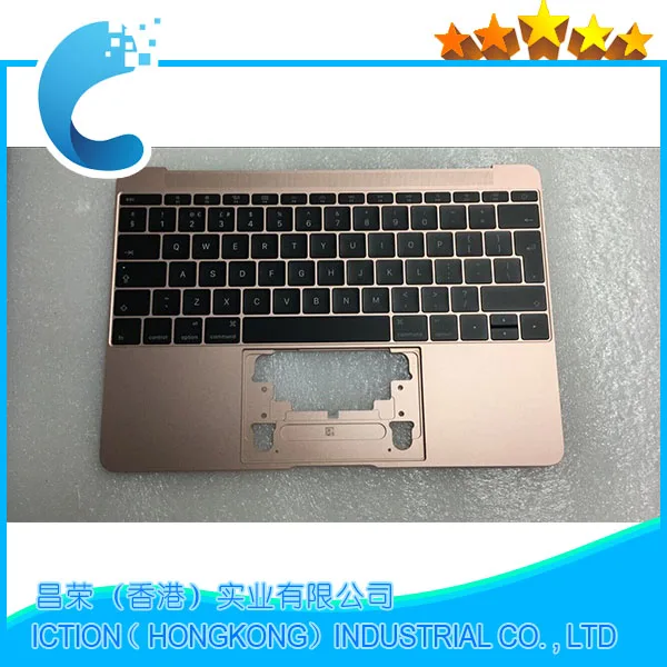 Оригинал для Macbook Retina 12 &quotA1534 Topcase с клавиатурой верхний чехол UK Layout 2016 года модель