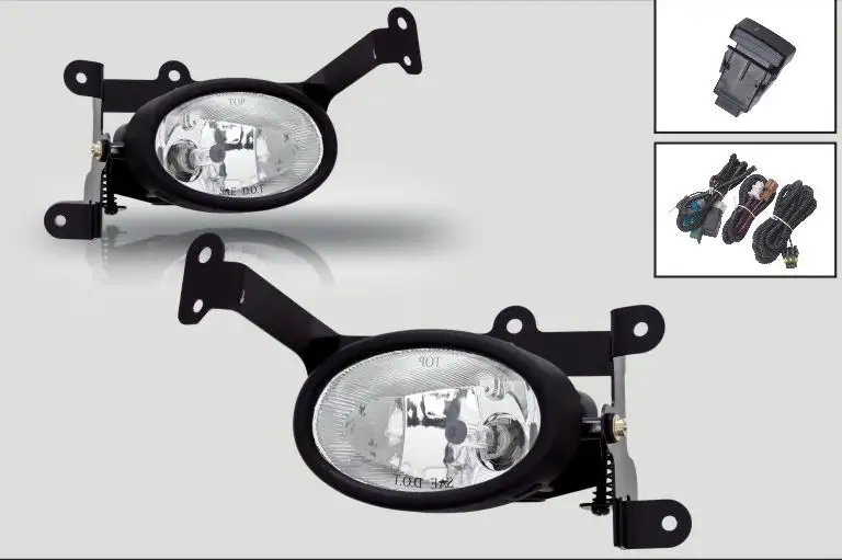 Case for Honda Civic 2 Door fog light 2006 2007 2008 halogen lamp H11 12V 55W with wiring kit shipping free | Автомобили и