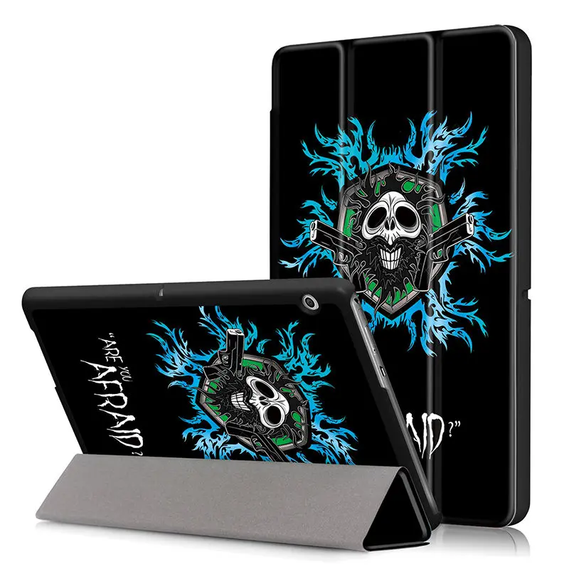 Чехол для huawei MediaPad T3 10 AGS-W09 AGS-L09 AGS-L03 9," обложка чехол Funda для чехол для игровой площадки 2 9,6 Тонкий флип чехол+ Защитная пленка на экран+ подставка для ручек - Цвет: D056