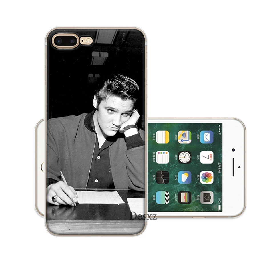 Чехол для телефона Elvis Presley Kiss iPhone 5 5S SE 6 6s 7 8 Plus X XS XR Max|Чехлы-накладки| |