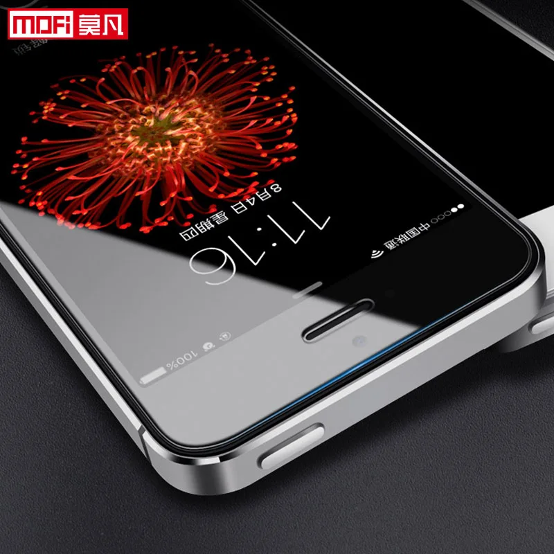 Для iPhone 5s se стекло 5S защита экрана 2.5D Mofi 9H Полное для SE стекла Прозрачный Анти
