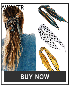 AWAYTR элегантный женский Принт эластичная модная повязка для волос Бохо бандана шарф для волос женский головной убор лента для волос аксессуары для волос для девочек