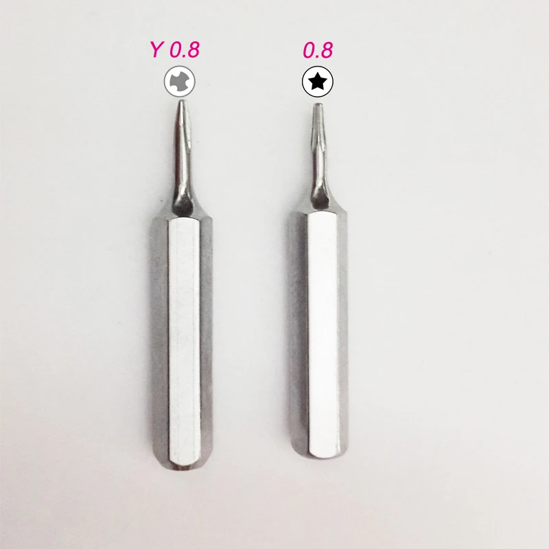 Магнитная отвертка Биты Y000 Tri Wing Y 0,8 Pentalobe P2 отвертка бит для iPhone X 8 7 Plus 6S 6S Plus Apple Watch ремонт
