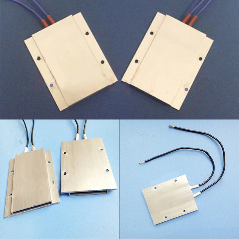 Алюминиевая обогревательная пластина PTC 12 В 60 Вт 180C 77x62x6 мм|plate|plate heaterplate aluminum |