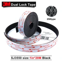 3m sj3550 self adhesive dual lock black tape with self adhesive dual lock tape 25 4mm20m