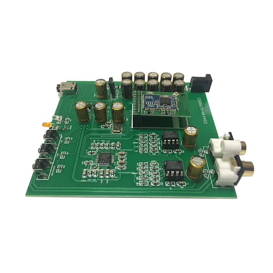 Плата декодера CSR8675 Bluetooth 5 0 ЦАП Поддержка APTX HD AK4493 RCA усилитель для наушников