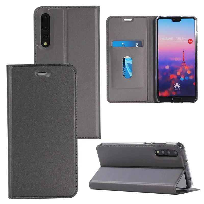 Кожаный чехол книжка для Huawei P20 P30 Pro Mate 20 Lite P9 P10 Y5 Y6 2018 Y7 Y9 2019 Honor 8X 10 с магнитным