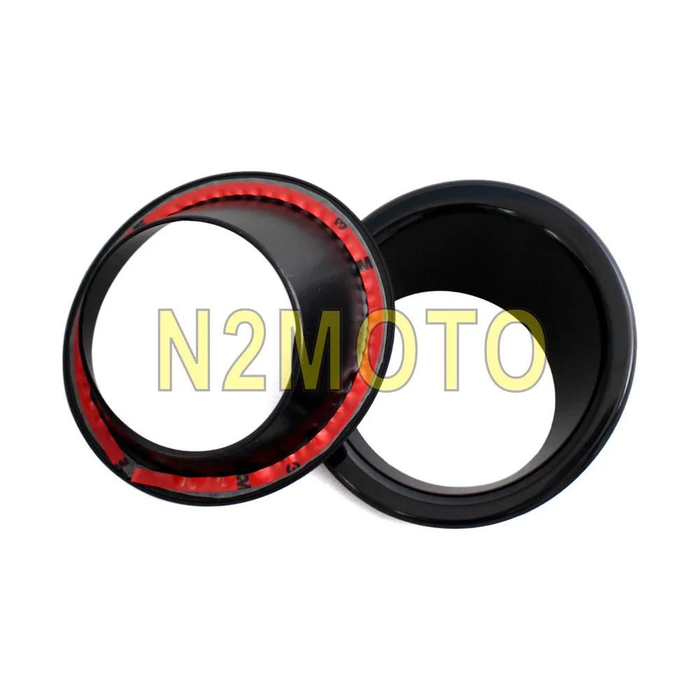 Black Chrome 2pcs Exterior Bumper Fog Light Lamp Ring Trim Cover Spotlight Protection for Jeep Wrangler JK 2007-2017 | Автомобили и