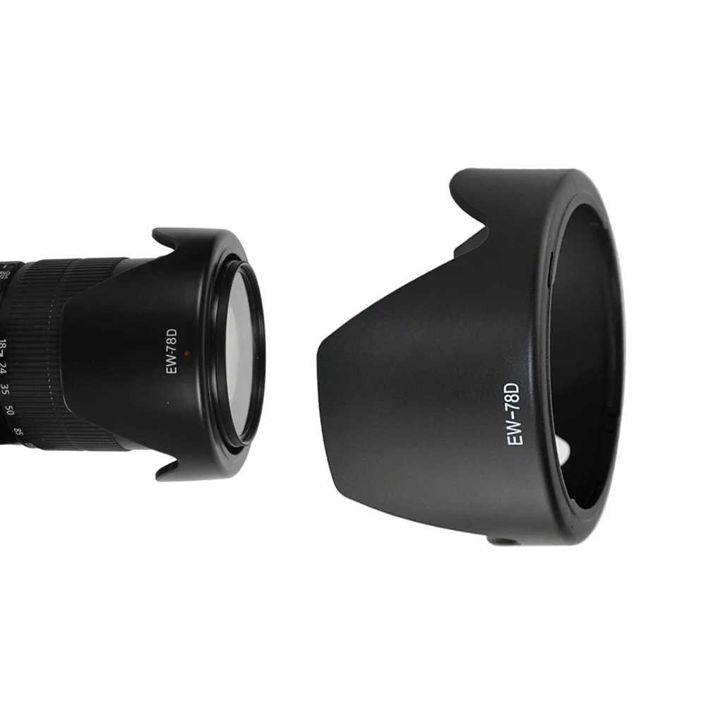 EW78D Petal Flower Lens Hood Replace EW-78D for Canon EF 18-200mm f/3.5-5.6 IS 28-200mm USM | Электроника