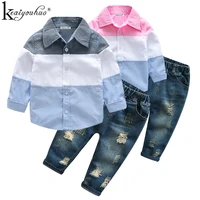 boys clothes sets 2020 spring costume kids sport suit children clothing sets cotton boys clothes outfits suits 2 3 4 5 6 7 years