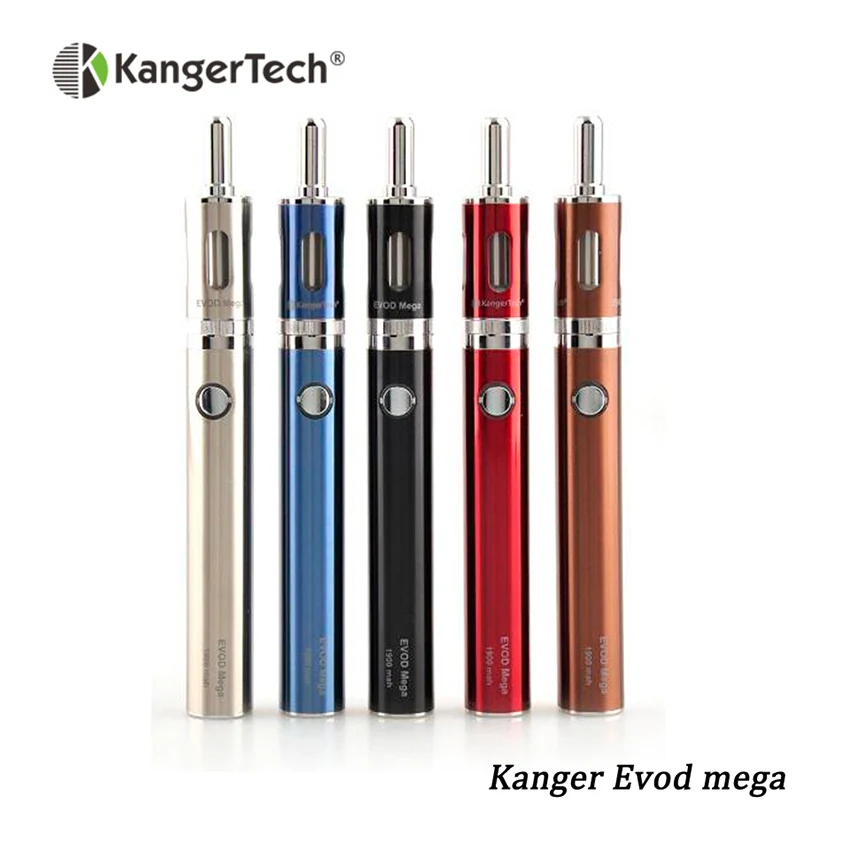 Оригинальный Комплект kangertech Evod Mega с кабелем Micro USB 1900 мА/ч стартер электронная
