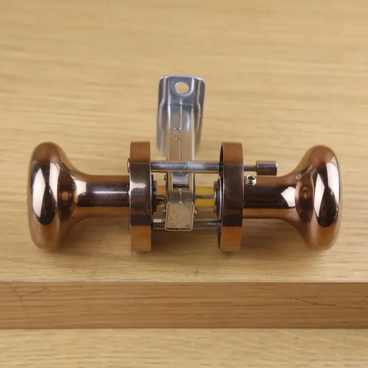 Бесшумный дверной замок для спальни европейский стиль антикварный шариковый