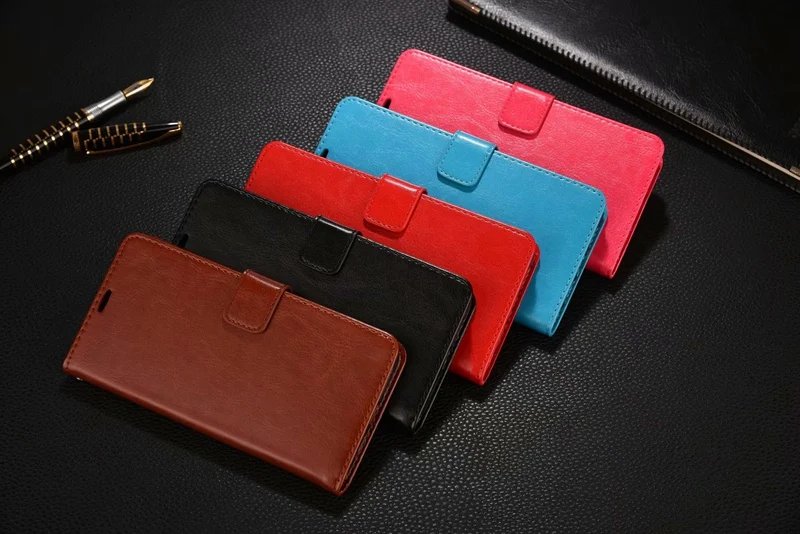 Чехол-книжка кошелек Обложка кожаный чехол для телефона Xiaomi mi на возраст 3 4 5 5C 5X 6X