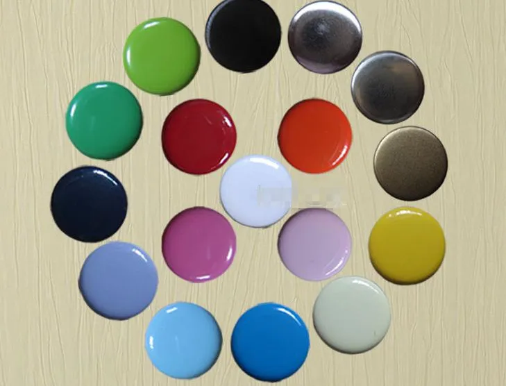 100 комплектов 10 цветов мм разноцветные защелкивающиеся кнопки кнопочные