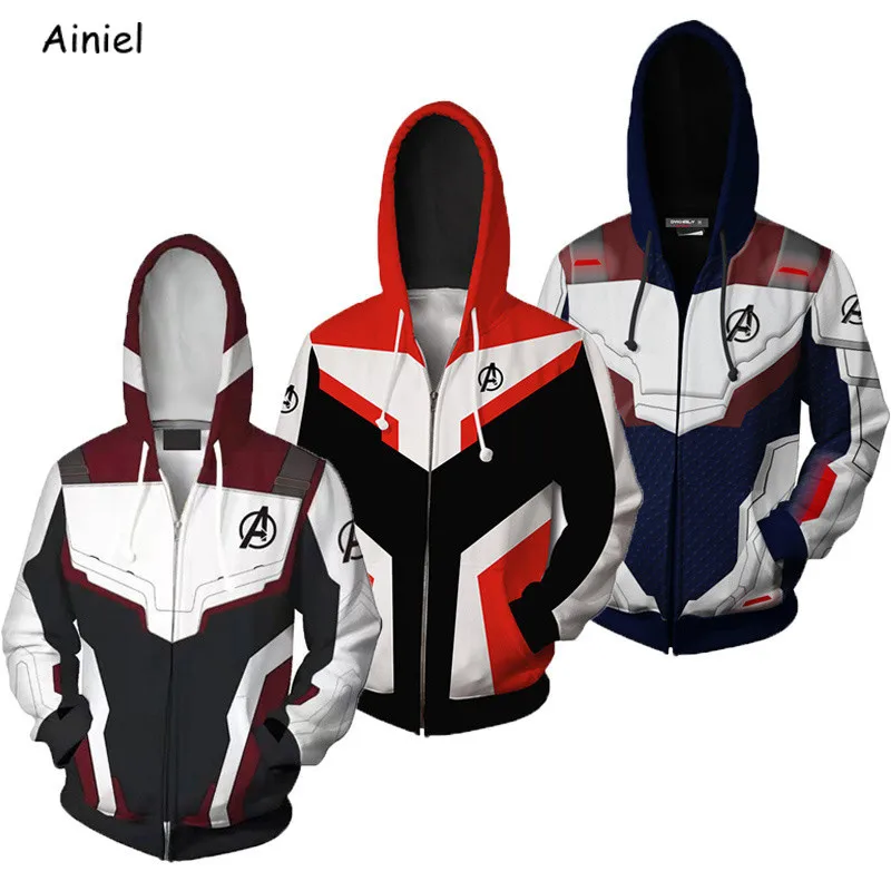 Thor Odinson Hoodie Sweatshirt Quantum Realm Cosplay Costume Superhero Tony Stark Hoodies Jacket Long Sleeve Coats Hot Sale |