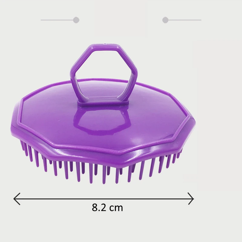 Scalpmaster кисть для шампуня фиолетовый 1 шт.|Расчески| |