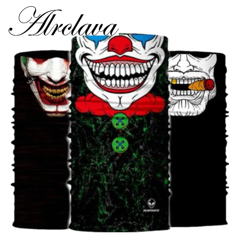 Череп рот Бандана Балаклава Открытый Мотоцикл Средства ухода за кожей Шеи