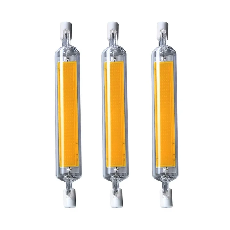 Cob r7s led 118 мм 110 в 120 220 230 В 13 Вт трубчатый стеклянный светильник лампа замена