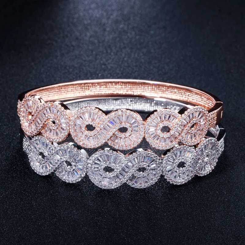 Женский браслет с фианитом 8 дюймов|Браслеты| |