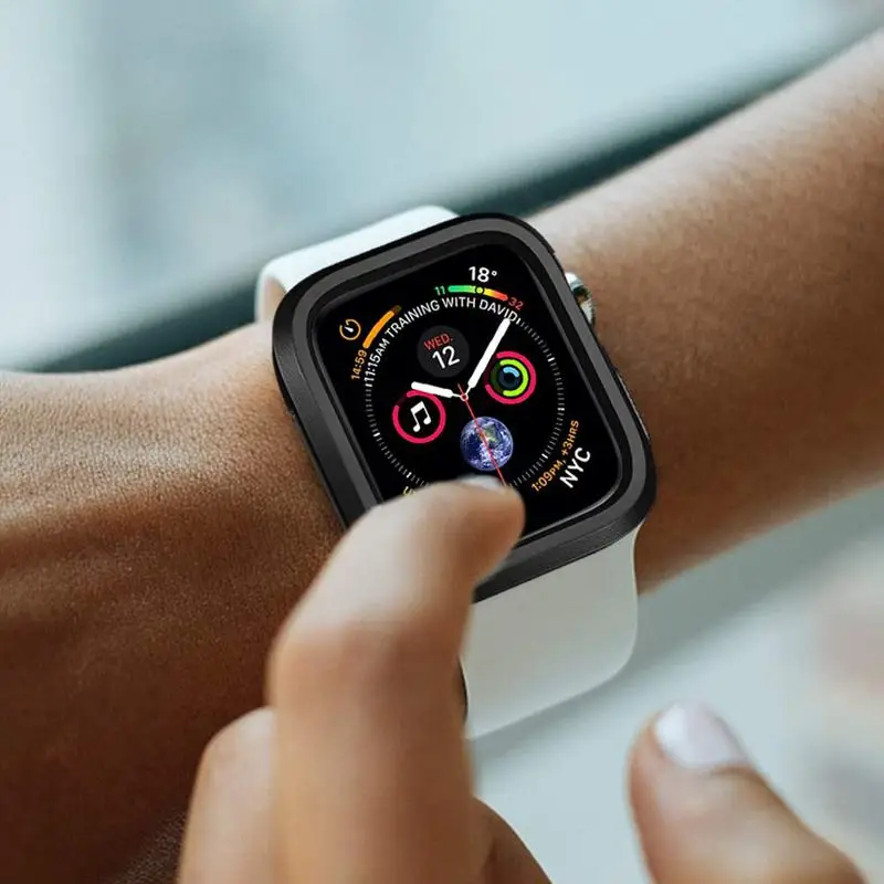 Чехол для часов для нового Apple Watch Series 4, ультра тонкая защитная пленка из термополиуретана с защитой от царапин