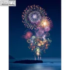 Полный 5D Diy Daimond картина крестообразная фейерверк 3D алмазная живопись полный квадраткруглые стразы вышивка DH