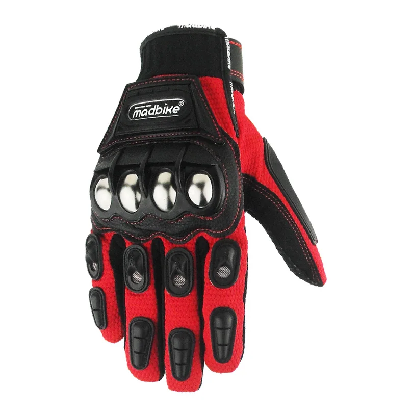 Мужские мотоциклетные перчатки Madbike гоночные для велоспорта с крестом|motorcycle gloves